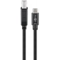 Kabelis spausdintuvui USB C 3.1 (A-B) 1m Goobay